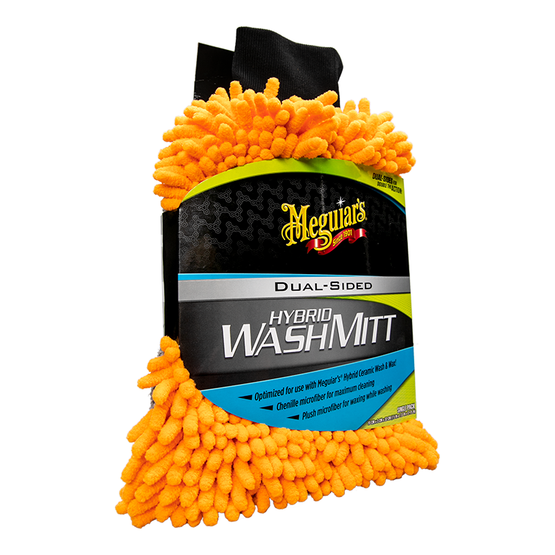 MEGUIAR`S HYBRID WASH MITT WASCHHANDSCHUH