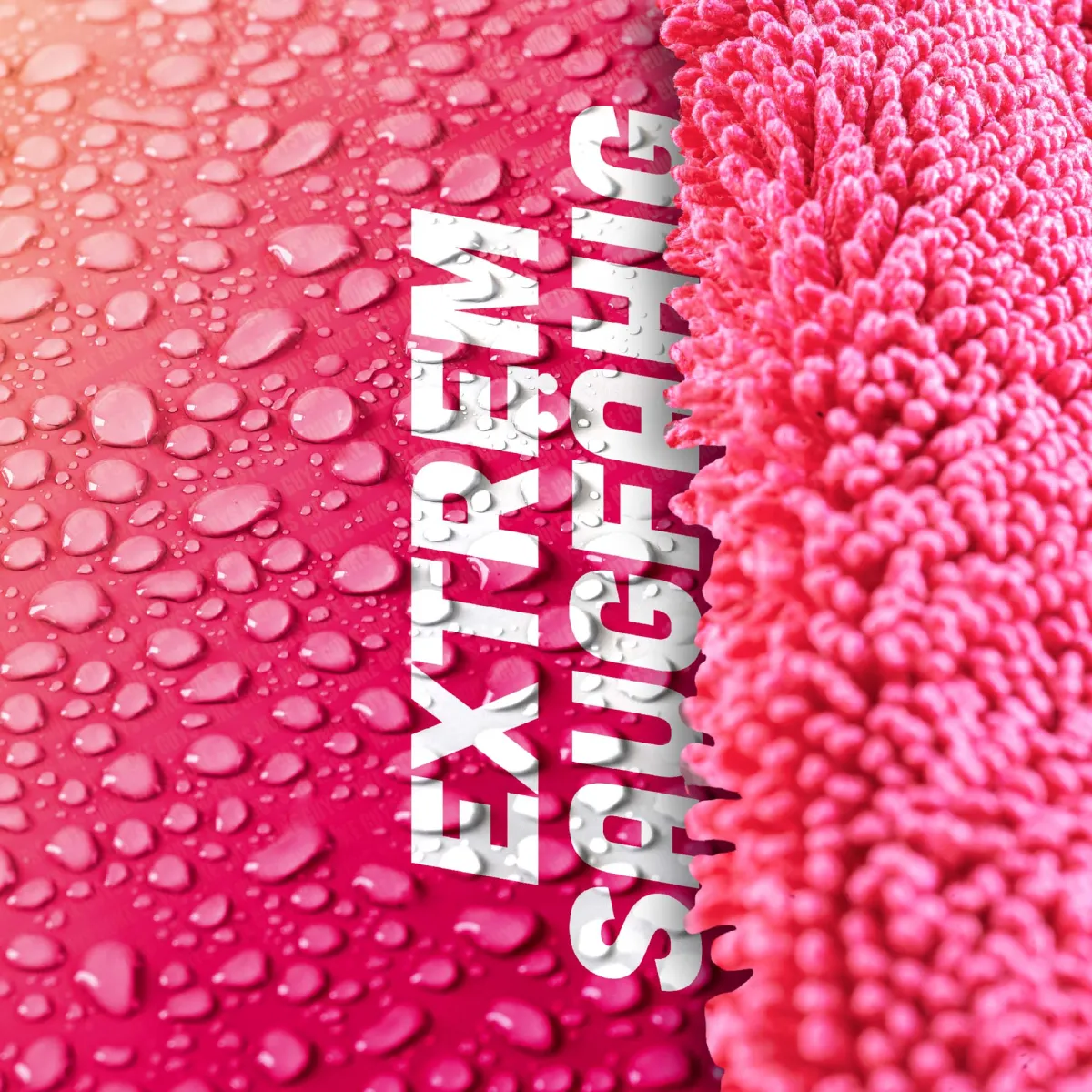 NUKE GUYS - GAMMA DRYER L PINK - MIKROFASER TROCKENTUCH - 1400 GSM -  50 X 80  q