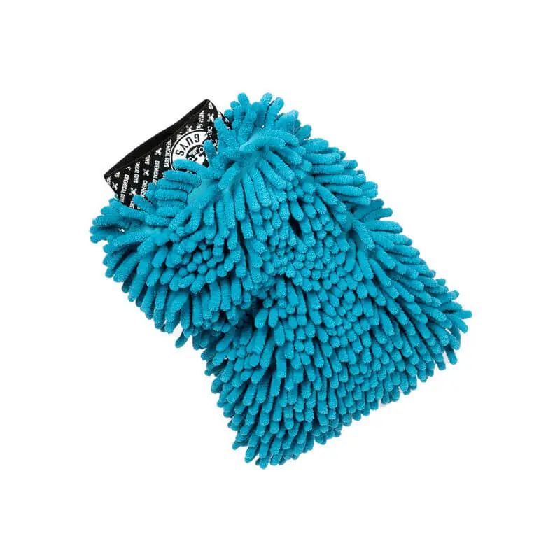 CHEMICAL GUYS BLAUCHENILLE MIKROFASER KRATZFREIE WASCHHANDSCHUH