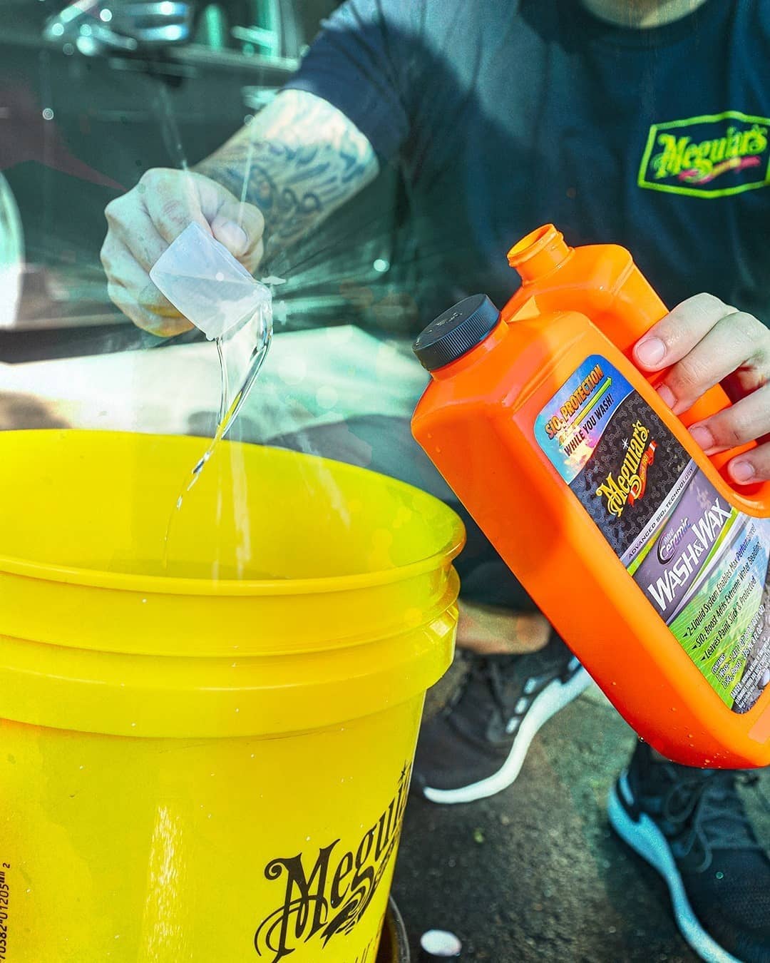 MEGUIAR´S HYBRID CERAMIC  WASH & WAX