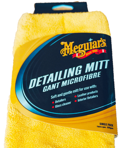 MEGUIAR`S DETAILING MITT HANDSCHUH