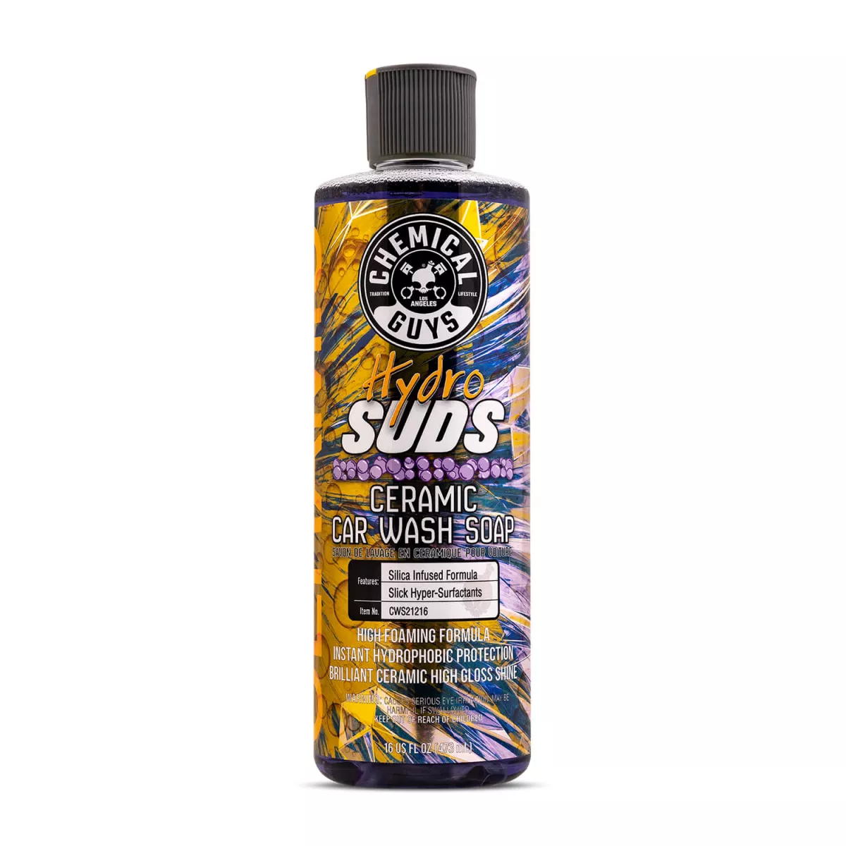 CHEMICAL GUYS HYDRO SUDS CERAMIC SNOW FOAM SHAMPOO 473ML