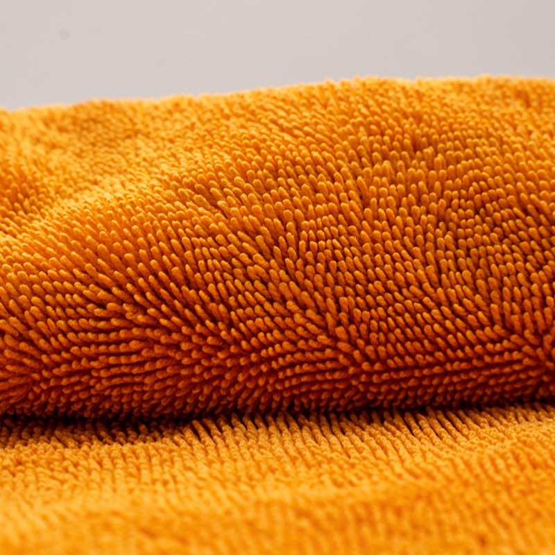 LIQUID ELEMENTS COLORED EDITION BLACK HOLE XL PREMIUM TROCKENTUCH 80X50CM 1300GSM RANDLOS ORANGE