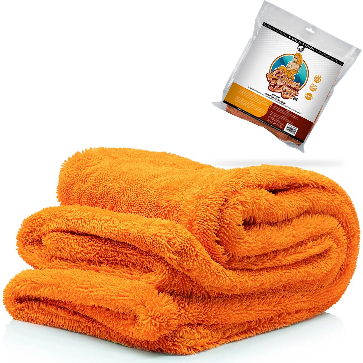 NUKE GUYS - GAMMA DRYER L - MIKROFASER TROCKENTUCH - 1400 GSM -  50 X 80