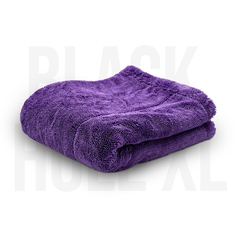 LIQUID ELEMENTS COLORED EDITION BLACK HOLE XL PREMIUM TROCKENTUCH 80X50CM 1300GSM RANDLOS LILA