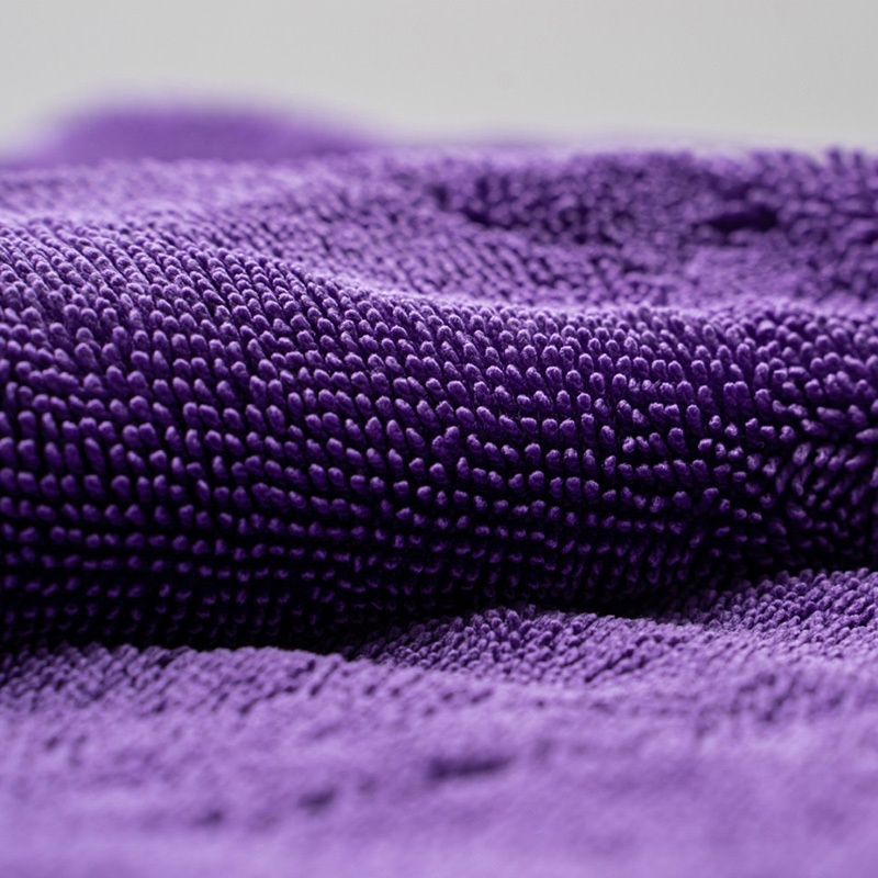 LIQUID ELEMENTS COLORED EDITION BLACK HOLE XL PREMIUM TROCKENTUCH 80X50CM 1300GSM RANDLOS LILA