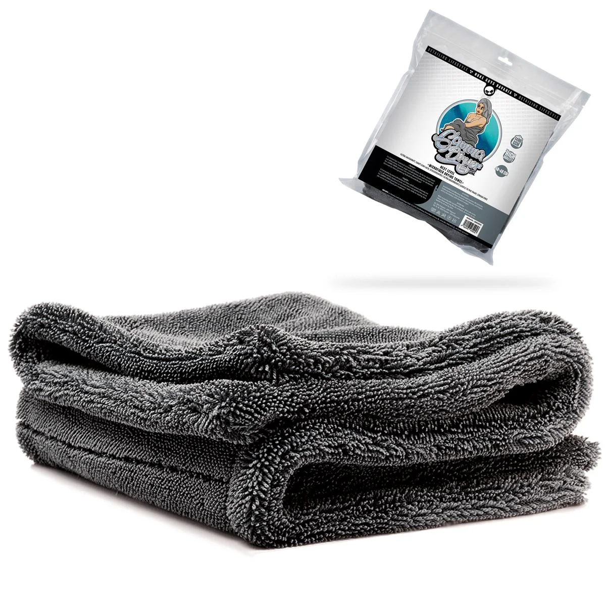 NUKE GUYS - GAMMA DRYER M - MIKROFASER TROCKENTUCH - 1400 GSM - 40X60