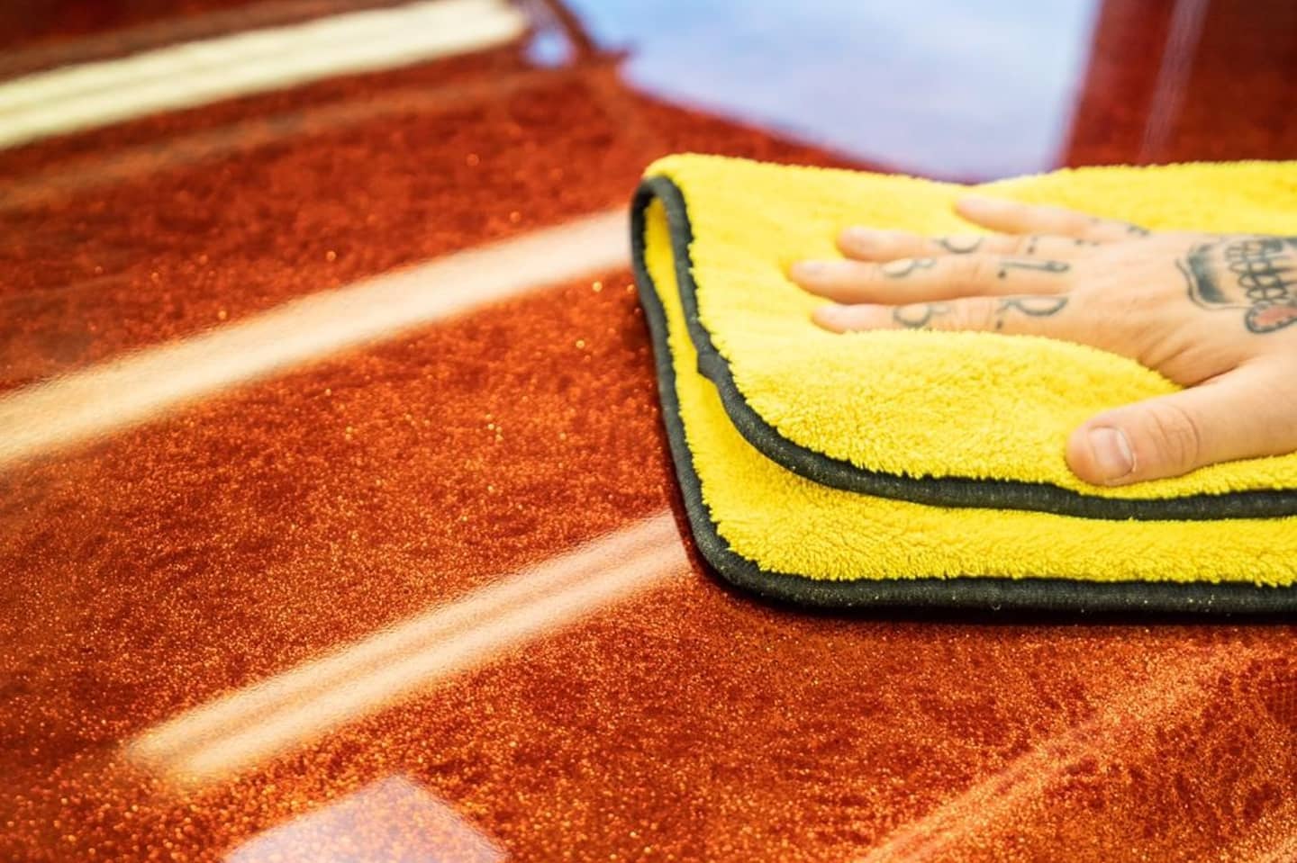 MEGUIAR`SSUPREME MICROFIBRE FINISHING TOWEL V2 TROCKENTUCH