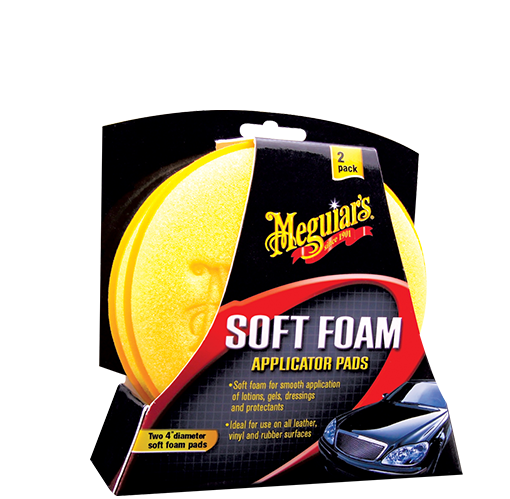 MEGUIAR`S SOFT FOAM APLICATOR PAD 2ER SET