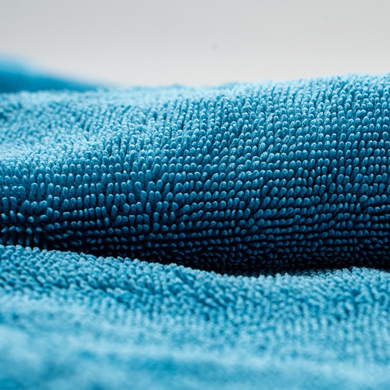 LIQUID ELEMENTS COLORED EDITION BLACK HOLE XL PREMIUM TROCKENTUCH 80X50CM 1300GSM RANDLOS BLAU