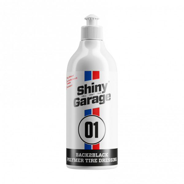 SHINY GARAGE BACK2BLACK TIRE DRESSING 500ML, REIFENGLANZ
