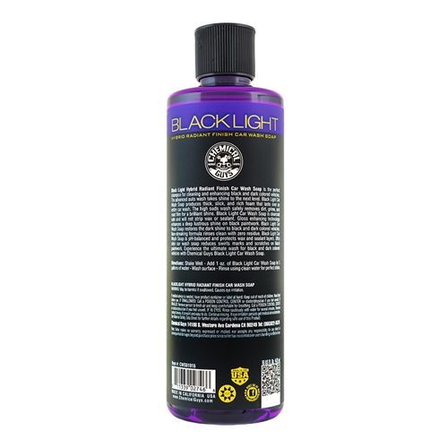 CHEMICAL GUYS BLACKLIGHT HYBRID CAR WASH SOAP 473ML CHEMICAL GUYS BLACKLIGHT HYBRID CAR WASH SOAP 473ML